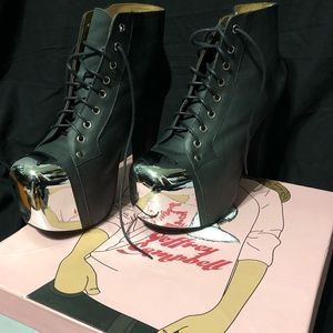 Jeffrey Campbell “Lita Cap” platform boots